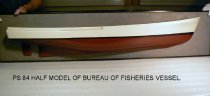 US Bureau of Fisheries Research Vessel Model