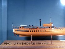 Steamer HYAK model unfinished