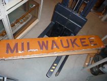 Name board of MILWAUKEE