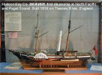 Model of BEAVER as built 1836, London