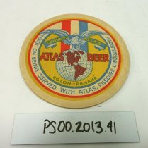 Atlas Beer Coaster