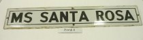 Nameplate SANTA ROSA