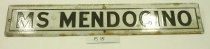 MENDOCINO Sign