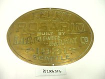 Plate, Identification