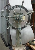 DIAMOND KNOT Ship's Wheel