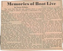 Memories of Boat Live