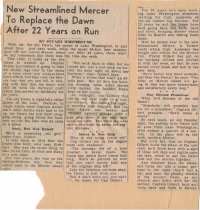 New Streamlined Mercer to Replace the Dawn After 22 Years on Run