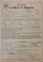 Certificate, Inspection