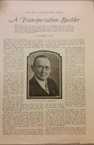 Railway & Marine News
"A Transportaton Builder"