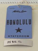 Matson Lines Luggage Tag