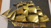 Decorative Metal Ship