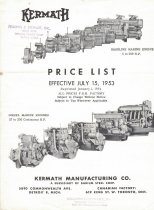 Kermath Price List