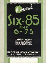 Six-85 and 6-75: A Marine Motor Designed and Built Exclusively for Marine Use