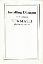 Installing Diagram for 6-Cylinder Kermath Models 65 and 80