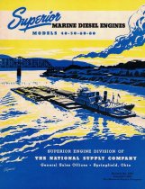 Superior Marine Diesel Engines, Models 40-50-60-80