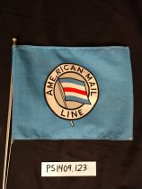 Minature American Mail Line Flag
