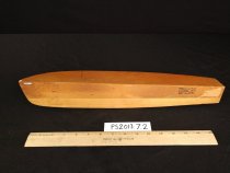 Ed Monk Training Half Hull Model