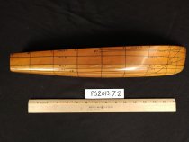 Ed Monk Training Half Hull Model