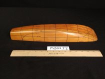 Ed Monk Training Half Hull Model