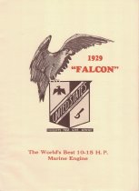 1929 'Falcon': The Most Advanced 10-15 H.P. Marine Engine