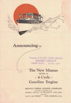 Announcing The New Mianus Model 44 - 4 Cycle - Gasoline Engine