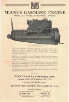 Mianus Gasoline Engine