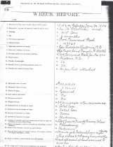 Wreck Report