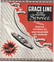 Grace Line De-Luxe Coastwise Service between Seattle, Victoria B.C., San Francisco, Los Angeles