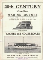 20th Century Gasoline Marine Engines: Yachts and House Boats