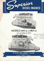 Superior Diesel Engines: Models MA-6 & MRA-6