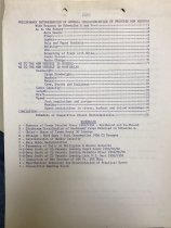 Preliminary Determination of Characteristics of Proposed New Vessels