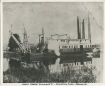 Steam Dredge Duwamish #1, Duwamish River