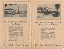 "We Welcome Your Patronage of Kirkland Ferry Route"