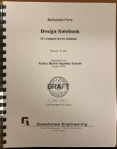 Metlakatla Ferry Design Notebook: 50% Complete Review Submittal