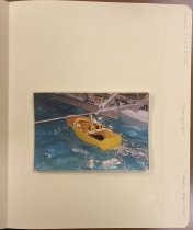 [Photographs accompanying 'Model Experiments in support of the design of a 64-foot long range coastal cruiser']