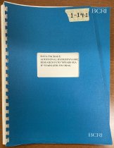 Data Package: Additional Hydrodynamic Research into "Spears Sea II" Stabilizer Fin Drag