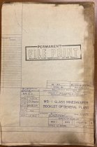 MSI-1 Class Minesweeper Booklet of General Plans