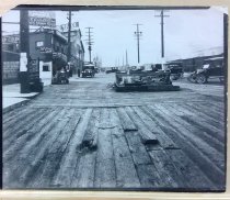 Seattle waterfront, Pier 3 plank road