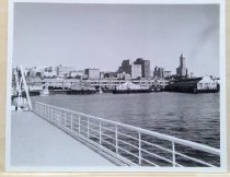 Seattle waterfront, piers 53, 54, 55.