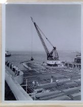 Seattle waterfront, Pier 53 rennovation, 1964