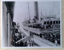 Spokane arrives with President Teddy Roosevelt