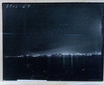 Seattle by night panorama