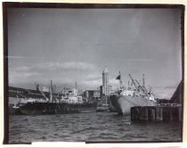 Smith Tower and ships