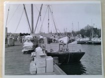 Power scow at Ward's Cove, Lake Union