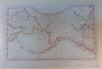 1798 map of Alaska and Bering Sea