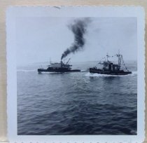 Start of the 1952 Seattle Tug Race