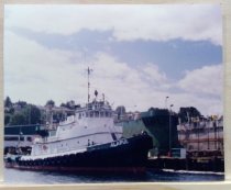 Tug ALAPUL at Foss shipyard, Seattle.