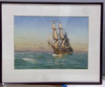 Haceta's Santiago off the Columbia, by Mark Myers