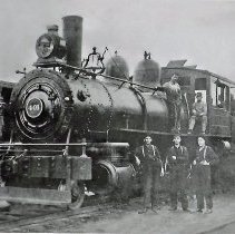 Locomotive 401 that was involved in 1913 Blue Hole diaster