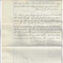 1883 Will of Jane B. Ormiston